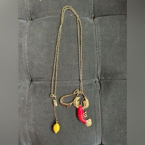 Lilly Pulitzer Gold Lobster 🦞Necklace “butter me U” NWT🦞